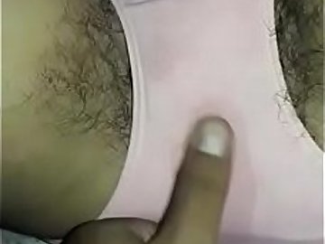 Indian wet hairy pussy closeup