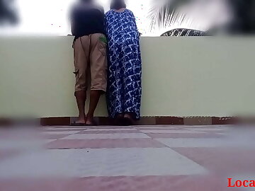 Desi Couple Open Outdoor Sex In Hotel Balcony