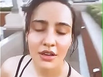 !! Bollywood Actress !! Neha Sharma Hot Boobs show Show