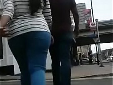 desi gf big round ass in london